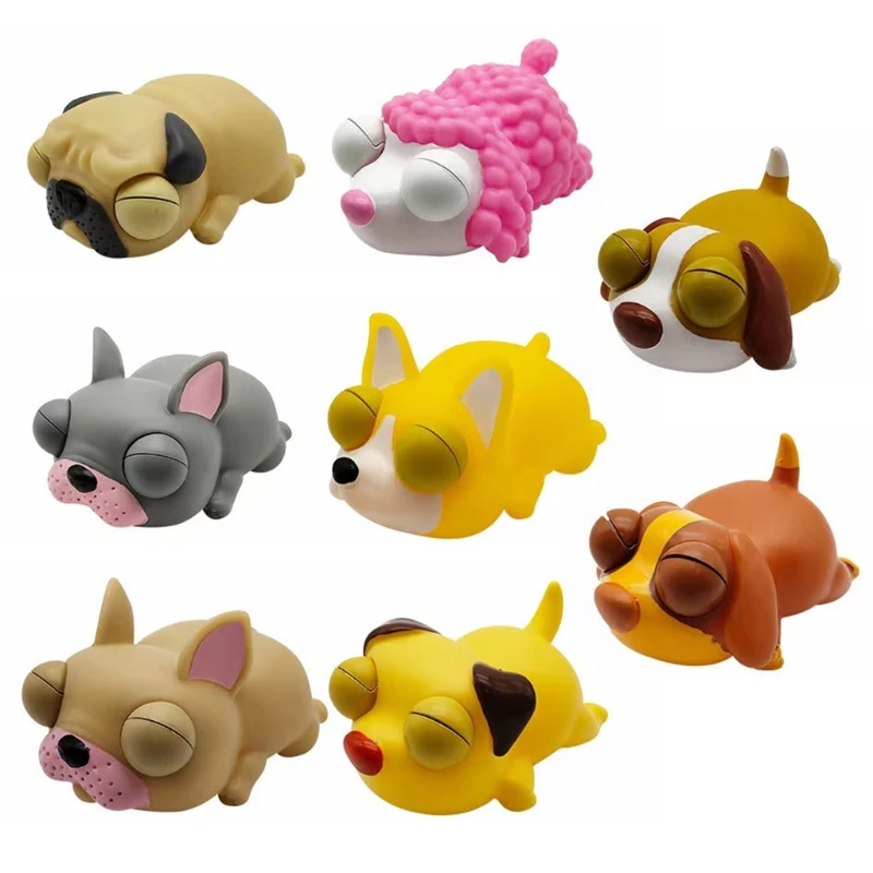 3inHandSqueezePuppyFidgetToywithEyesPoppingNoveltyGagToddler