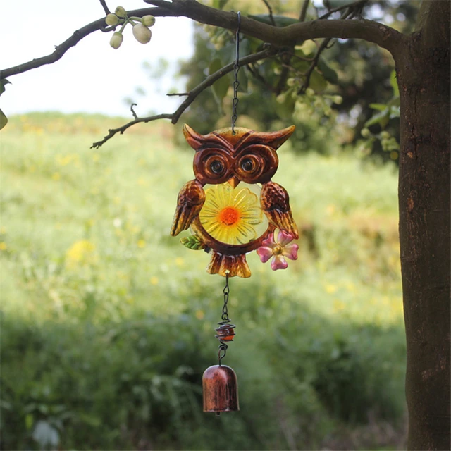 Handmade Bird Wind Chime for Wall Window Door Wind Bell Hanging Ornaments Vintage Home Garden Campanula Decoration Crafts 6