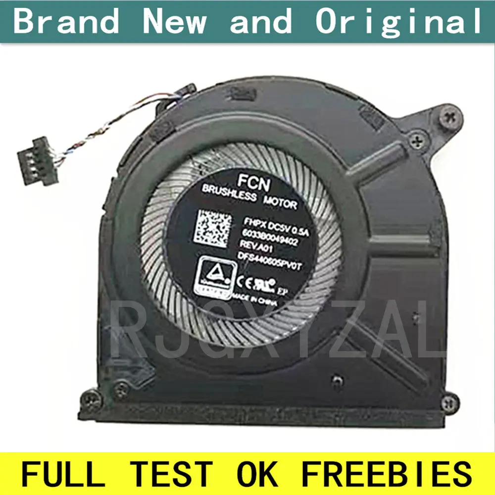 New Original Laptop For HP EliteBook X360 1030G2 1030 G2 Cooler fan DFS440605PVOT FHPX DC5V 917886-001 919415-001 CPU Cooling Fa