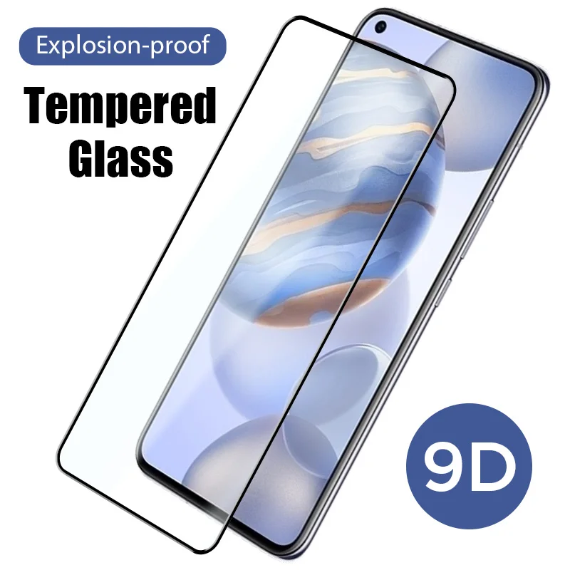 Защитное стекло 9D для Honor 8X 9X 7X Premium X10 5G 8A 9A 8C 9C 10X Lite полное покрытие закаленное |