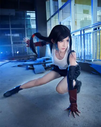 FF Final Fantasy Tifa Lockhart Accel World Kuroyuki Hime 97 см длинные черные термостойкие синтетические волосы косплей парик+ Бесплатный парик колпачок
