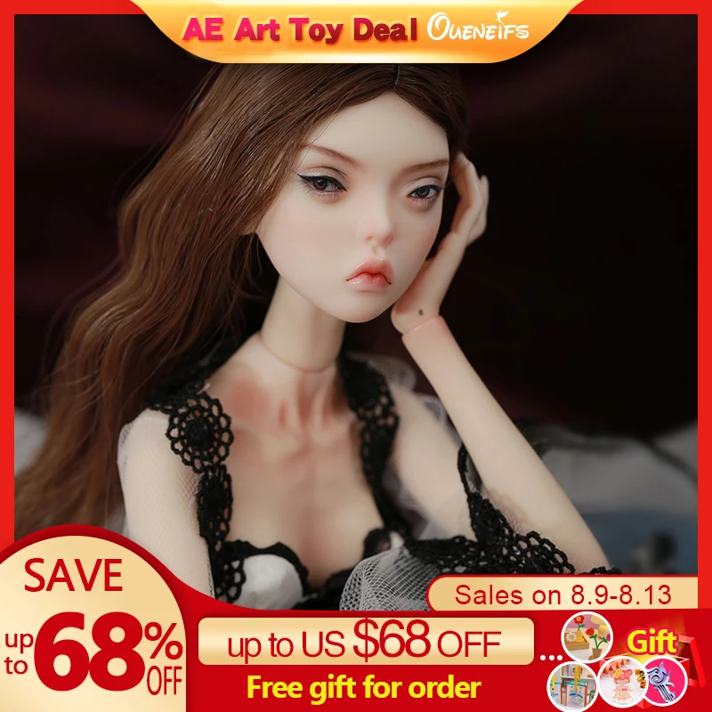 Shuga Fairy 1/4 Phyllis FreedomTeller BJD Doll Movable Joints fullset complete professional makeup Toys for Girls Gift