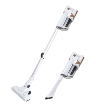 

Nine-Piece Accessories Handheld Cordless Vacuum Cleaner Rechargeable Stick Vacuum Cleaner with HEPA Filter for Home Car