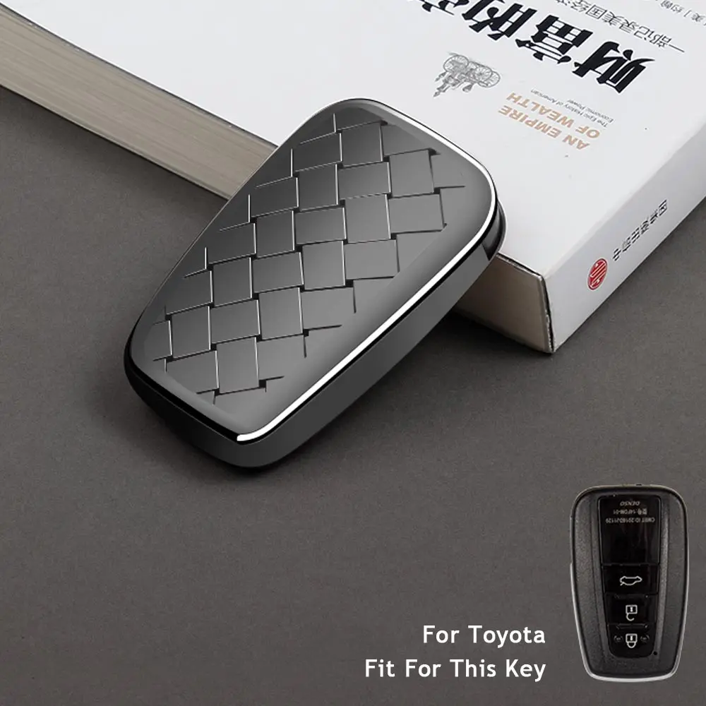 2 3 Buttons TPU Key Case Shell Cover For Toyota CHR Camry Prius Prado- Aygo RAV4 Corolla Remote Smart key Pad - Название цвета: Option 1