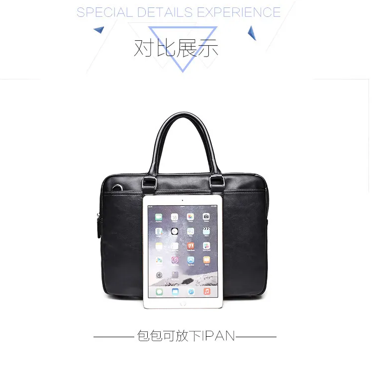 Деловая Повседневная Корейская Сумочка, деловая сумка на плечо, плечевая Корейская сумка, версия мужской портфель, сумка для компьютера