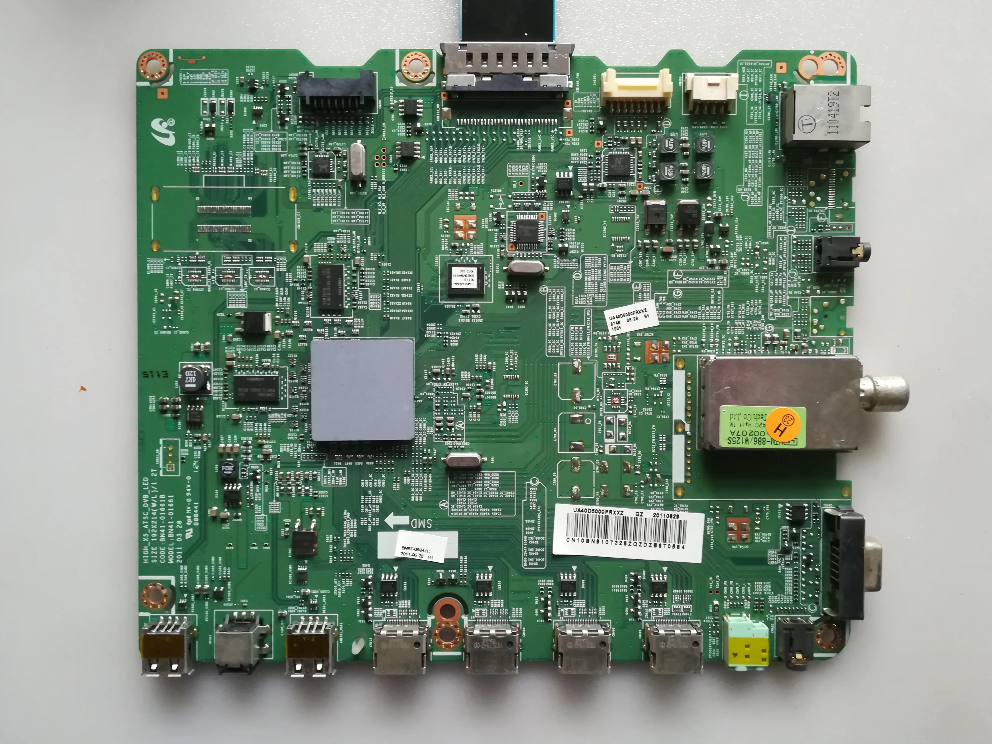 Original Logical Circuit Board UA40D5500 Motherboard BN41-01660B with LD400BGB-A2 afbeelding
