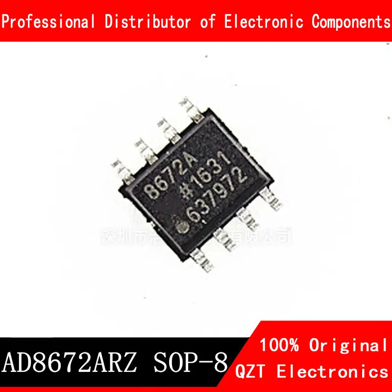 10pcs/lot AD8672ARZ SOP8 AD8672 SOP-8 AD8672AR SOP Operational Amplifier new original In Stock