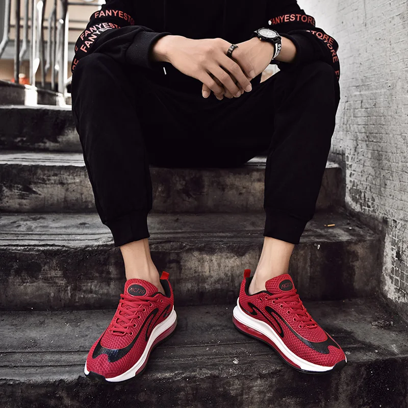 Size39-47 2019 Брендовые мужские кроссовки дышащие кроссовки Кроссовки zapatillas hombre Deportiva 720 воздушная подушка дешевая спортивная обувь
