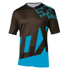 Внедорожный сценический AM Enduro DH, короткий рукав, Джерси, скоростная передача, для езды на горном велосипеде, mtb, Маутейн, велосипедные майки