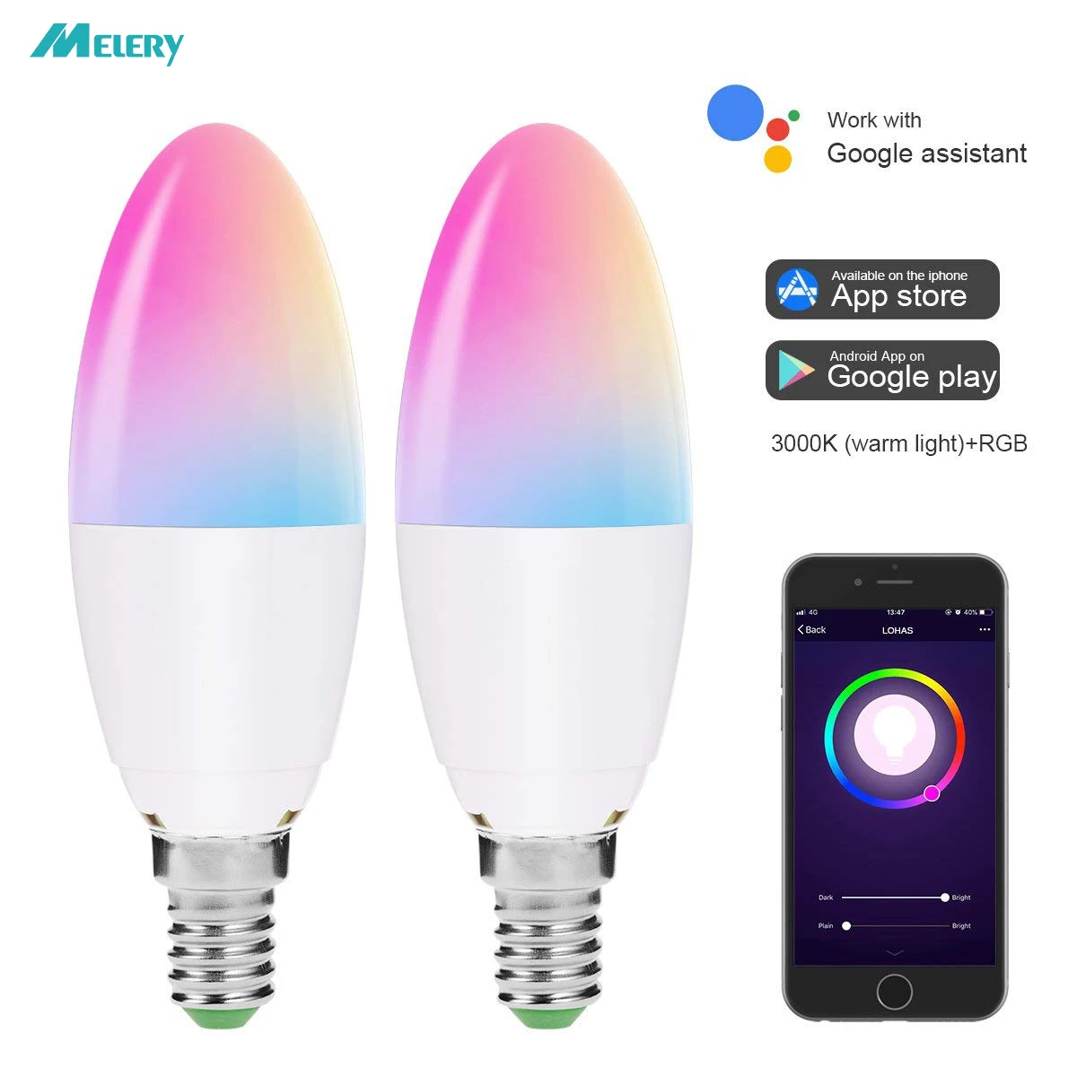 Compatibile Alexa Lampadina LED Multicolore Lampadina Intelligente Candle E14 Google Home RGB+CCT 2700K-6000K Lampadina Intelligente 5W Confezione da 1 DORESshop Lampadina Intelligente E14 Compatibile Alexa Lampadina LED Multicolore Lampadina Intelligente Candle E14 Google Home RGB+CCT 2700K-6000K Lampadina Intelligente 5W Confezione da 1 DORESshop Lampadina Intelligente E14