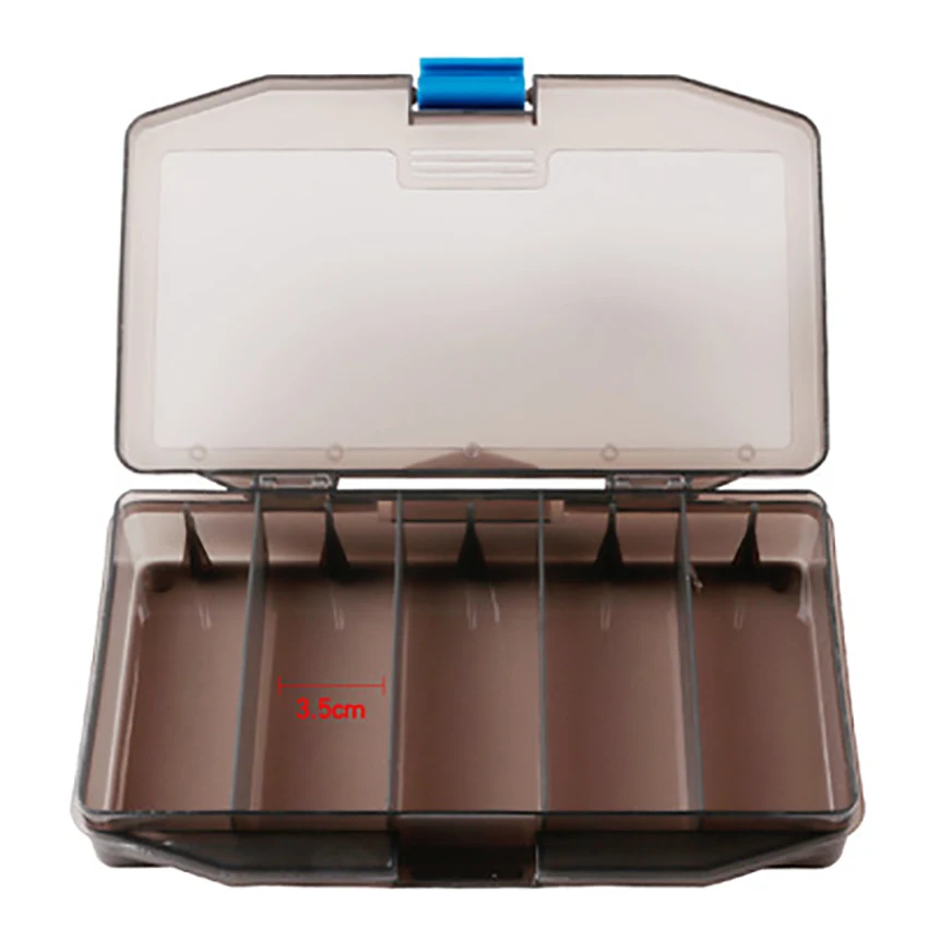 Прозрачная коробка для инструментов 5 сеток многофункциональная хранения