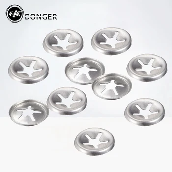 

M3-M20 304 Stainless Steel Internal Tooth Starlock Washer Locking Speed Clip Hardware Anti-corrosion HW157