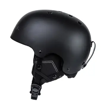 

Winter Warm Snowboard Skiing Safety Sled Scooter Helmet Protection Cap Half-covered Ski Safety Helmet with Goggles Visor