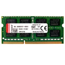 Kingston memoria Ram Ddr3 2G 4GB 8GB 1333MHZ DDR3L PC3-10600S 1600MHZ 12800S 204pin 1,35 V 1,5 V portátil SODIMM RAM