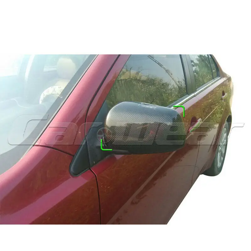 Модификация автомобиля, автомобильные аксессуары из углеродного волокна, зеркало заднего вида, задняя крышка зеркала, Накладка для Mitsubishi Lancer EX