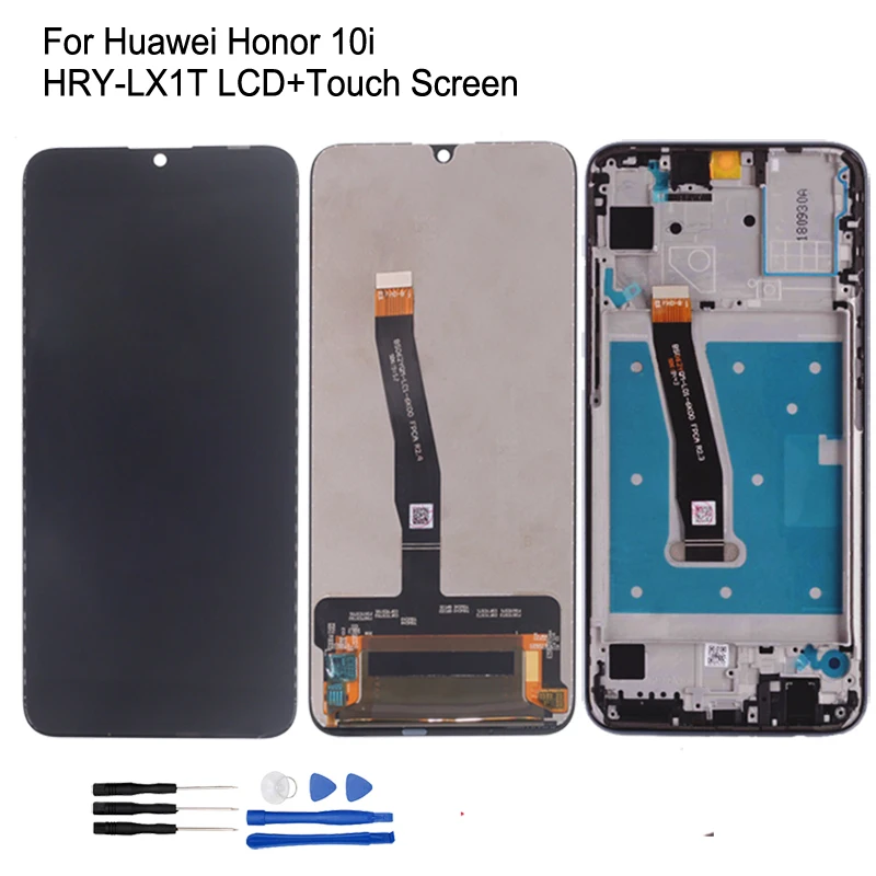 Оригинальный ЖК дисплей для Huawei Honor 10i дигитайзер сенсорного экрана запасные