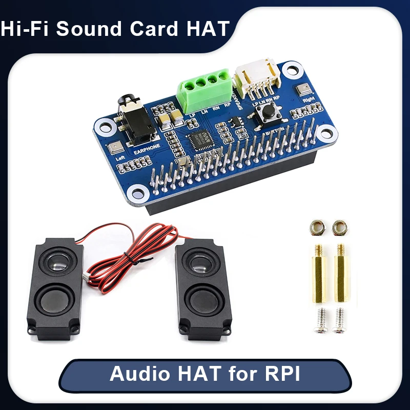 Stereo Encoding Decoding Drive Speakers Stereo Raspberry Pi Sound