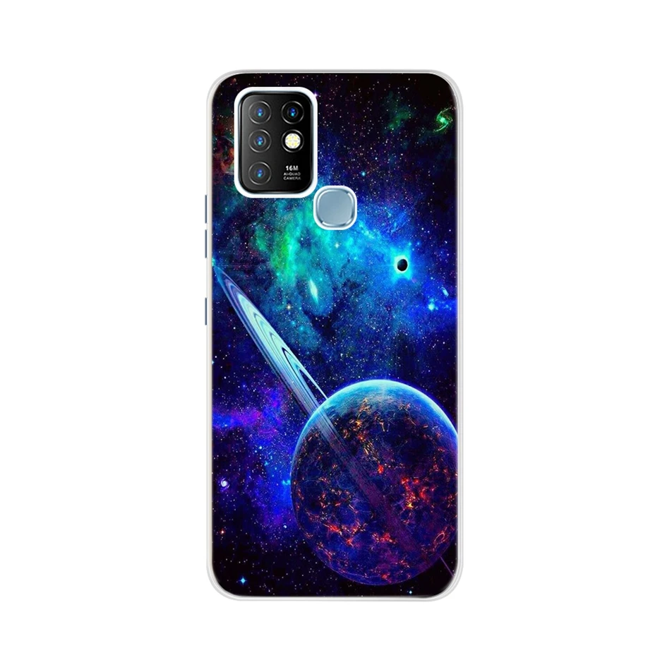 Soft Silicone Phone Back Cover for Infinix Hot 10 Series