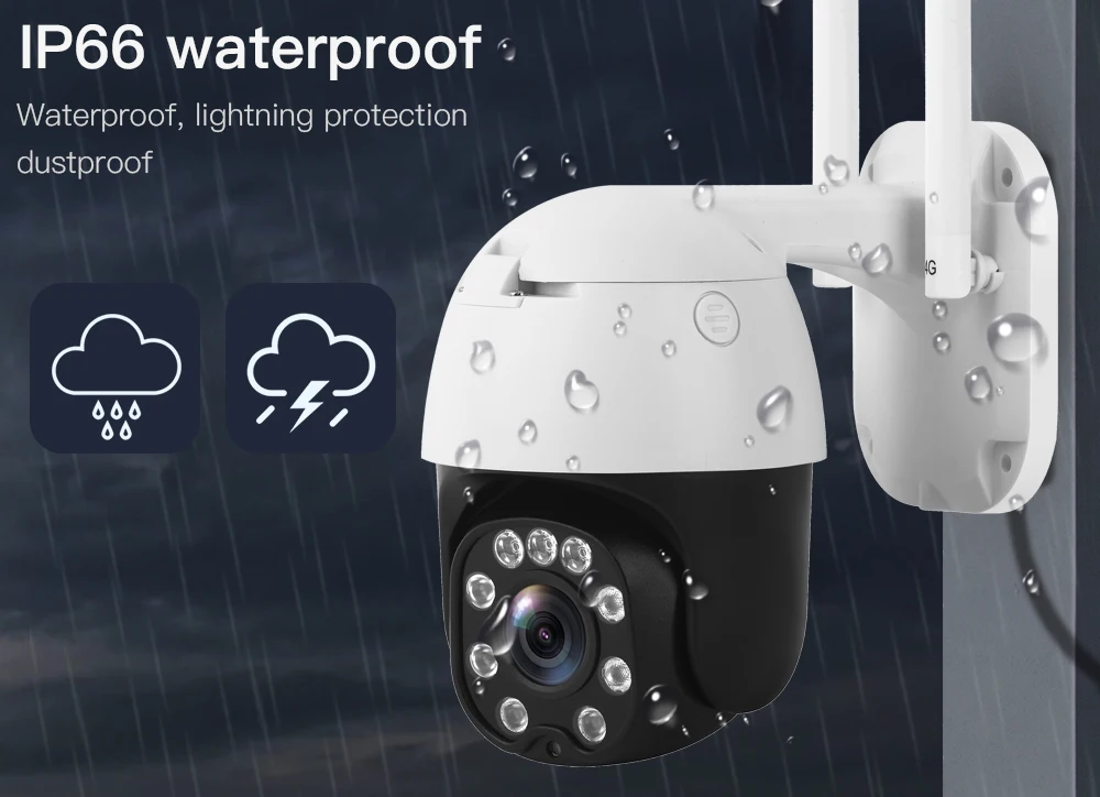 de segurança 1080 p hd 5x zoom