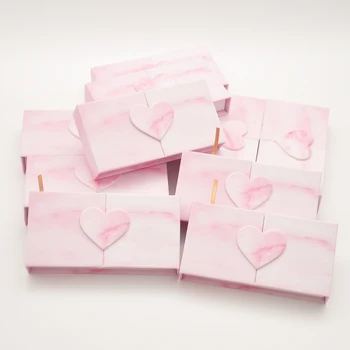 

Wholesale Eyelash Packaging Box Lash Boxes Package Magnetic Custom 25mm Mink Lashes Rectangle Storage Case Vendors
