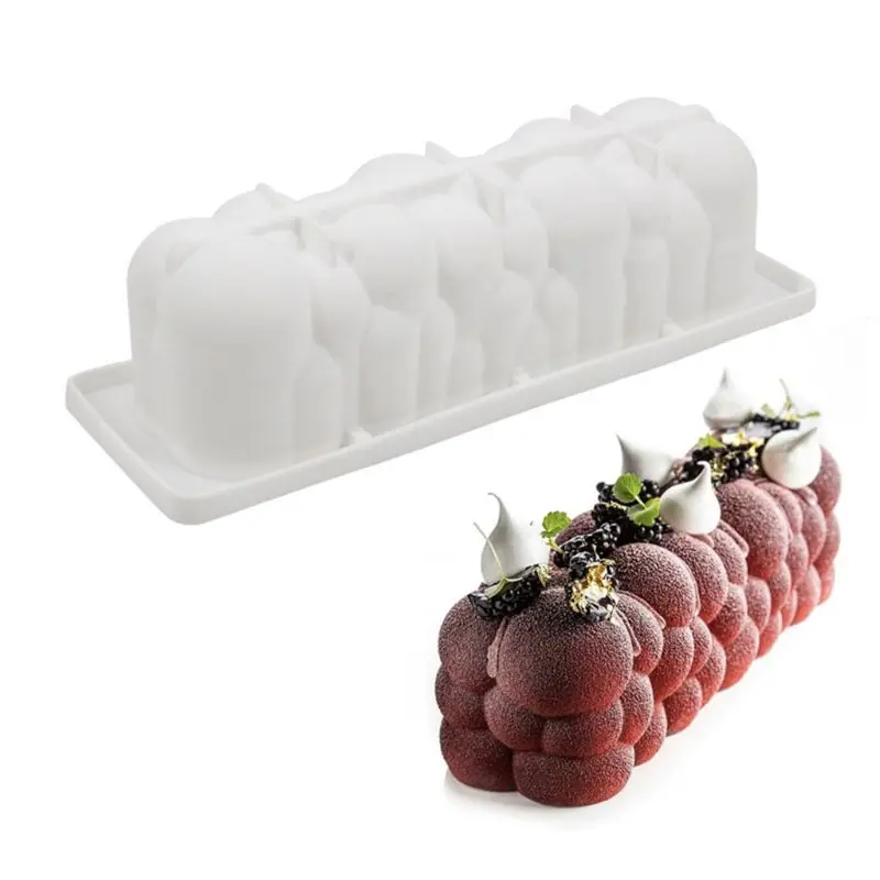 

Silicone Molds Cake Deco 3d Bubble Mold for Baking Ice cream Chocolate Mold