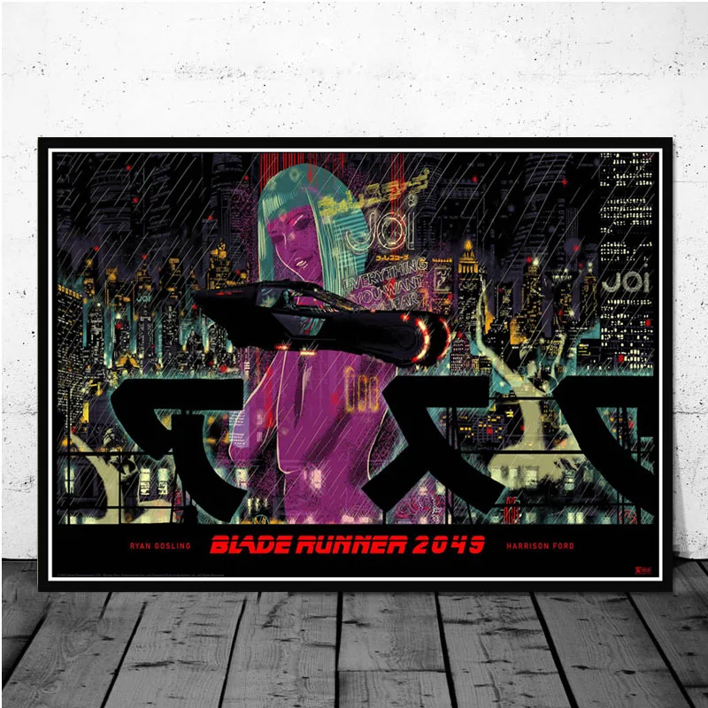 Плакатный принт на заказ лезвие бегун 2049 фильм подарок современный комикс картина маслом холст искусство настенные картины гостиная домашний декор