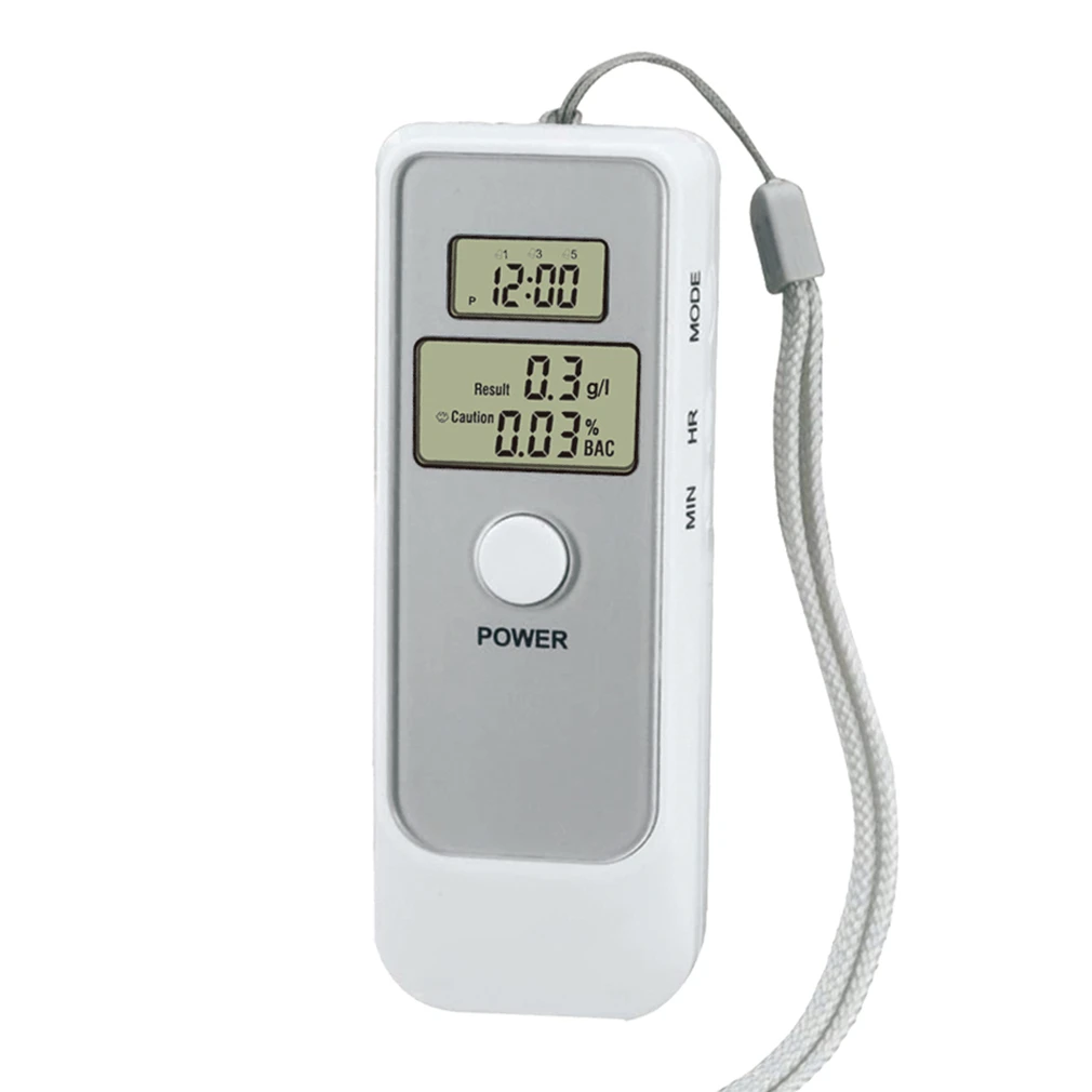 

AD03 High Accuracy Alcohol Tester Dual Digital Display Screens Breathalyzer Alcometer Mini Alcohol Test Card Diagnostic Tool