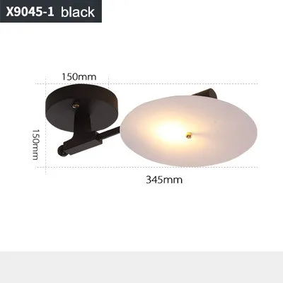 1 lights black Современные металлические светодиодный Люстра Потолочный подвесной светильник в стиле арт-деко Кухонные светильники Nordic лампа гостиная спальня подвесные лампы освещения - Цвет абажура: 1 lights black