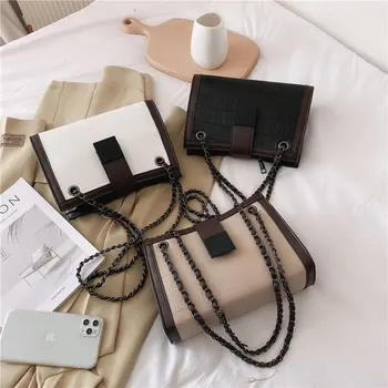

2020 autumn and winter new high-quality ladies handbags wild texture designer shoulder bag chain messenger small square bag
