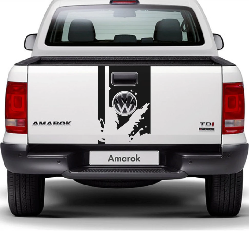 1 шт. Виниловая наклейка на дверную ручку автомобиля для AMAROK 2015 2016 2017 2018|Наклейки