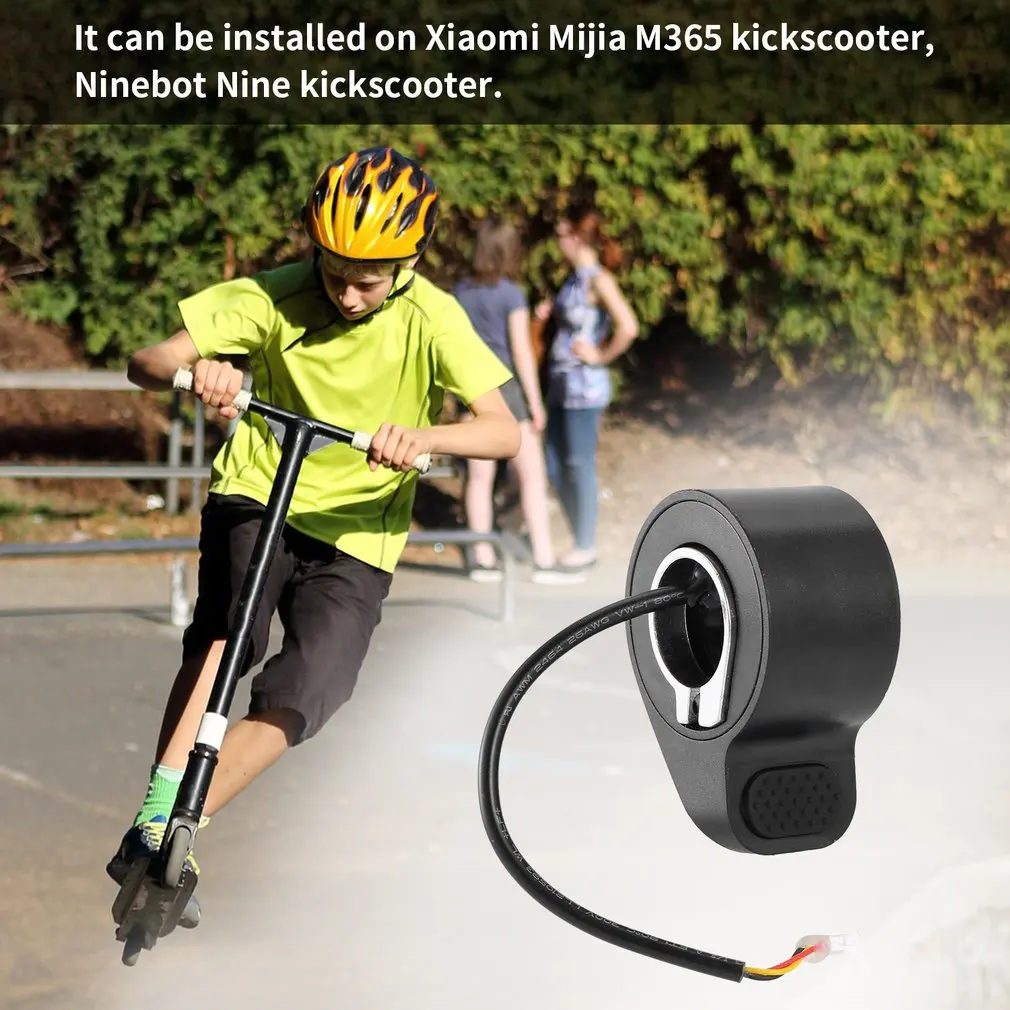 Discount Xiaomi NY85019 Accelerator Pedal Speed Control Electric Bicycle Plastic Metal Thumb Throttle Scooter Accessories 1 Discount Xiaomi NY85019 Accelerator Pedal Speed Control Electric Bicycle Plastic Metal Thumb Throttle Scooter Accessories 1