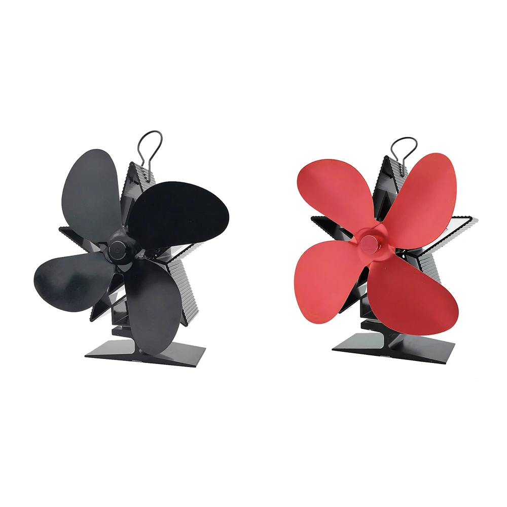 

Four-blade Furnace Fan Heat Power Radiating Fan Burning Wood Ecological Fan Efficient Radiating Silent Indoor Radiating Fan