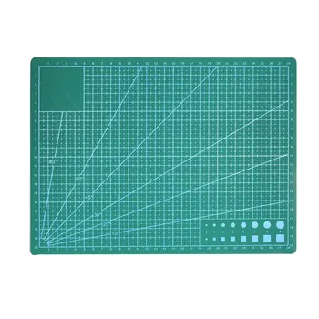 

uxcell A5 Cutting Mat 300x220x3.5mm Green PVC for Scrapbooking Quilting Sewing Craft Cropping Photos and Cutting