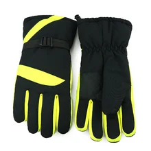 Для мужчин Изолированные спорта на открытом воздухе Водонепроницаемый ветронепроницаемые лыжные перчатки для спорта велосипеда лыж Сноубординг зимняя теплая альпинистская верхняя одежда из дышащего материала