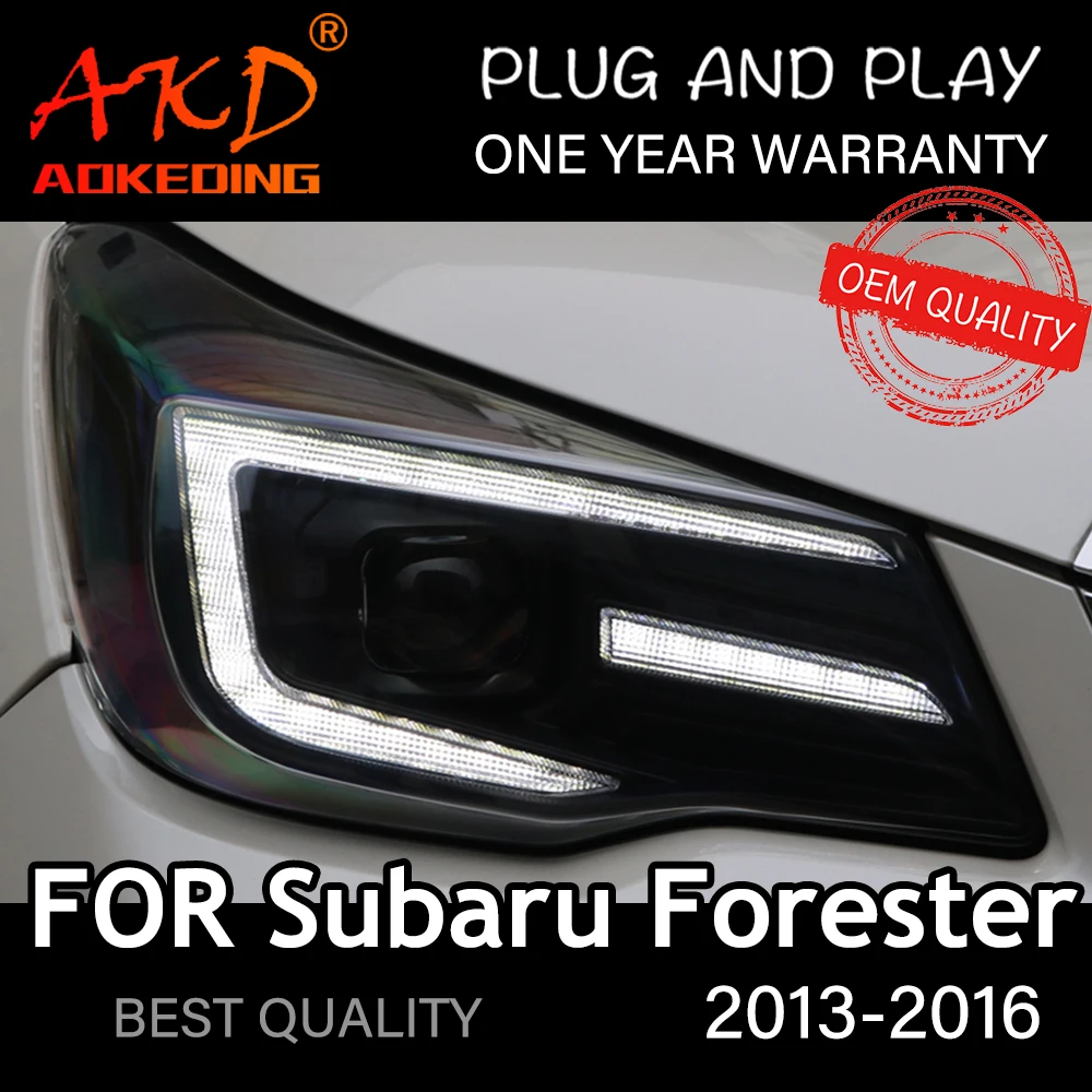 ヘッドライトスバルフォレスター2013-2016車 автомобильные товары led