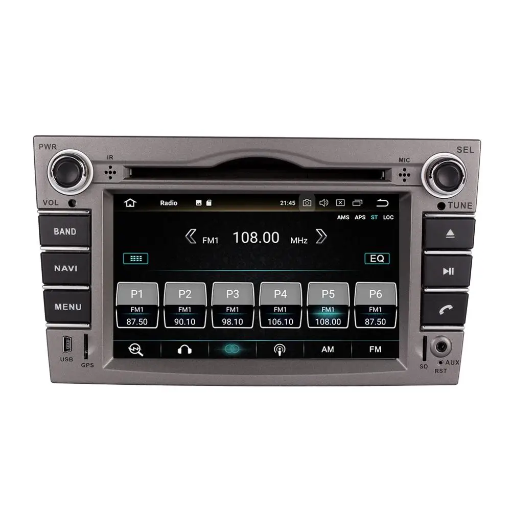 2 Din Android 9,0 автомобильный gps-навигация, dvd-плеер головное устройство для Opel Astra Vectra Zafira Bluetooth Wifi камера вход