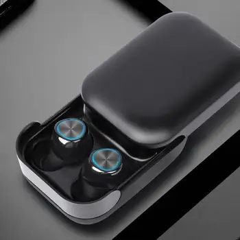 

In-ear Earphone T9 TWS True Wireless Bluetooth 5.0 Binaural Earphone Headset Earbuds with Charging Bay auriculares