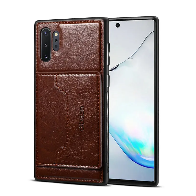 

Note10 5G Card Slot for Coque Samusng Note 10Plus Case Samsung Note 10 Case Flip Etui for Samsung Galaxy Note 10 Plus 10+ Cover