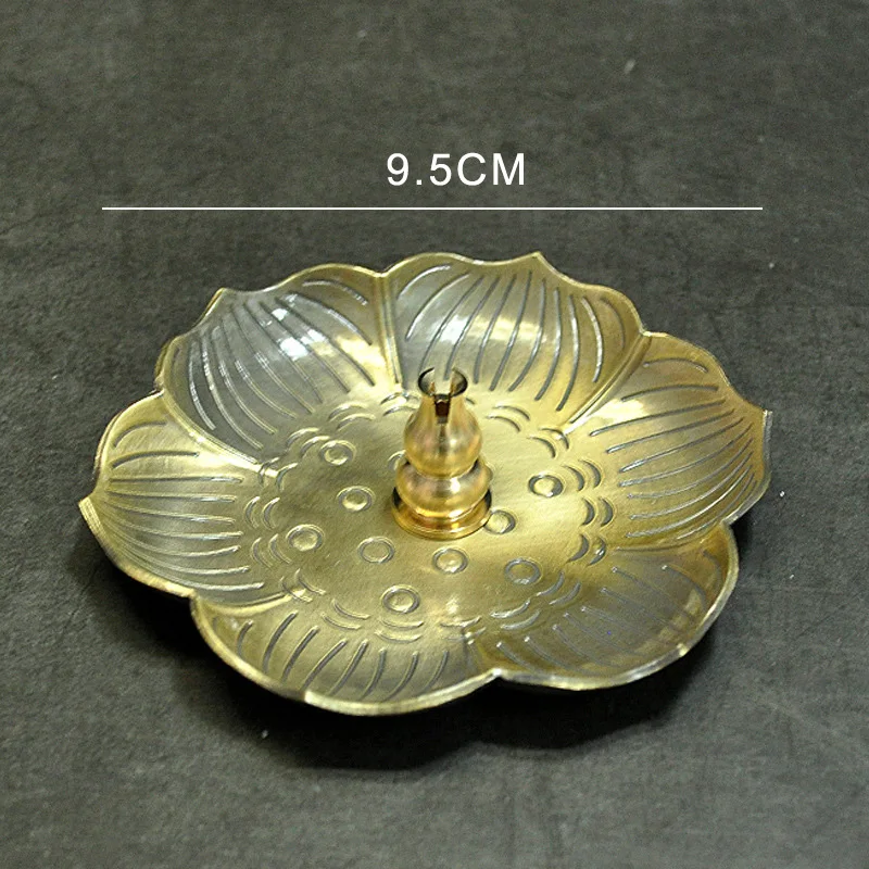 Flower 5 В форме металлического цветка, благовония, горелки, сплав, ароматическая печь, тарелка, подставка, духи, для дома, гостиной, держатель для благовоний, винтажный Декор - Цвет: Flower 5