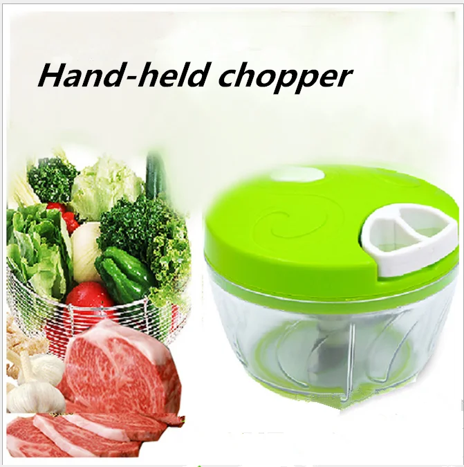 Multifunction High Quality New High Speedy Design Vegetable Fruit Twist Shredder Manual Meat Grinder Chopper Garlic Cutter