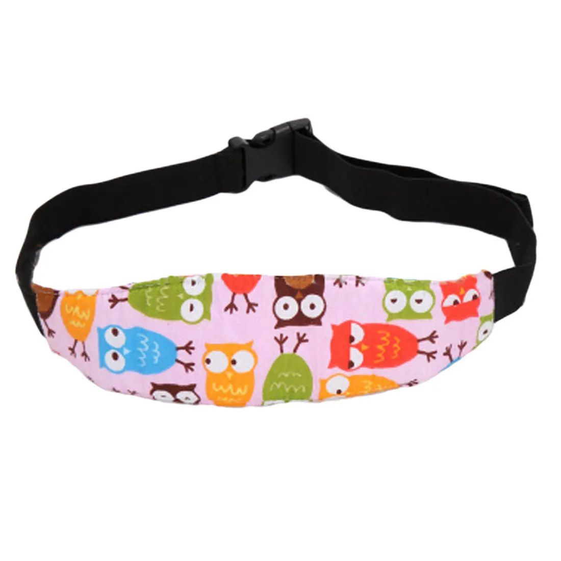 13 pink owl Practical Safety Car Seat Sleep Nap Aid Kids Head Support Holder Belt Owl Head Band - Цвет: 13 pink owl