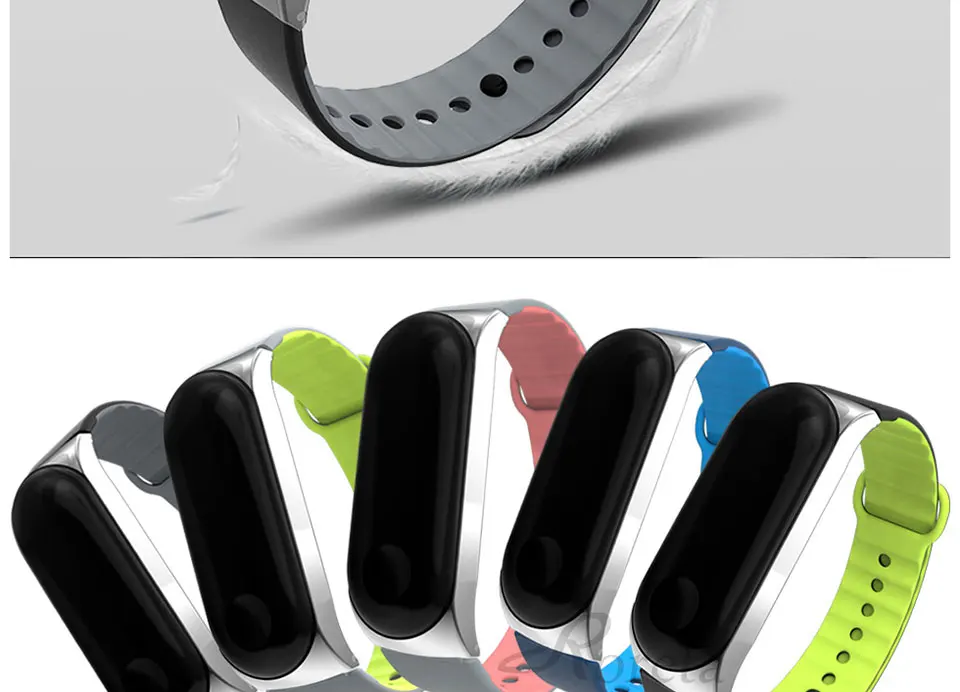COOL DIER Mi Band 4 3 ремешок спортивный силиконовый металлический ремешок для Mi Band 4 3 Аксессуары для браслетов сменный ремешок Miband 4 3