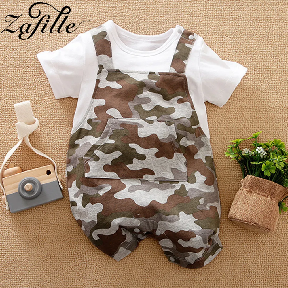 Baby Boy Military Clothes Military Baby Romper Jumpsuit Clothing