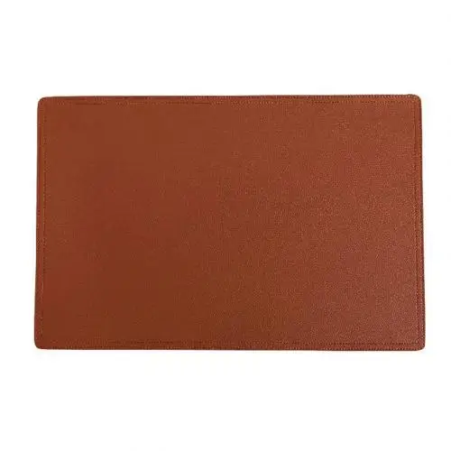 Khaki 45x30 см Искусственная кожа столовых изоляции чаши блюдо чашка коврик для обеденного стола - Цвет: Khaki