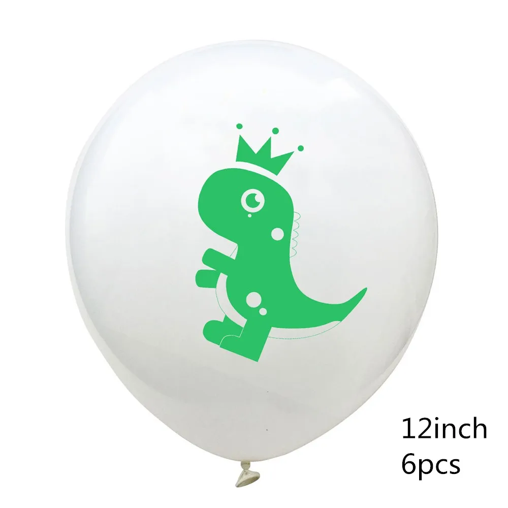 6pcs set 1 Динозавров из 6 шт. Фольга воздушные шары 32 дюймов синий золотой Количество воздушных шаров динозавр вечерние Дино тема День Рождения джунгли вечерние украшения Globos - Цвет: 6pcs set 1