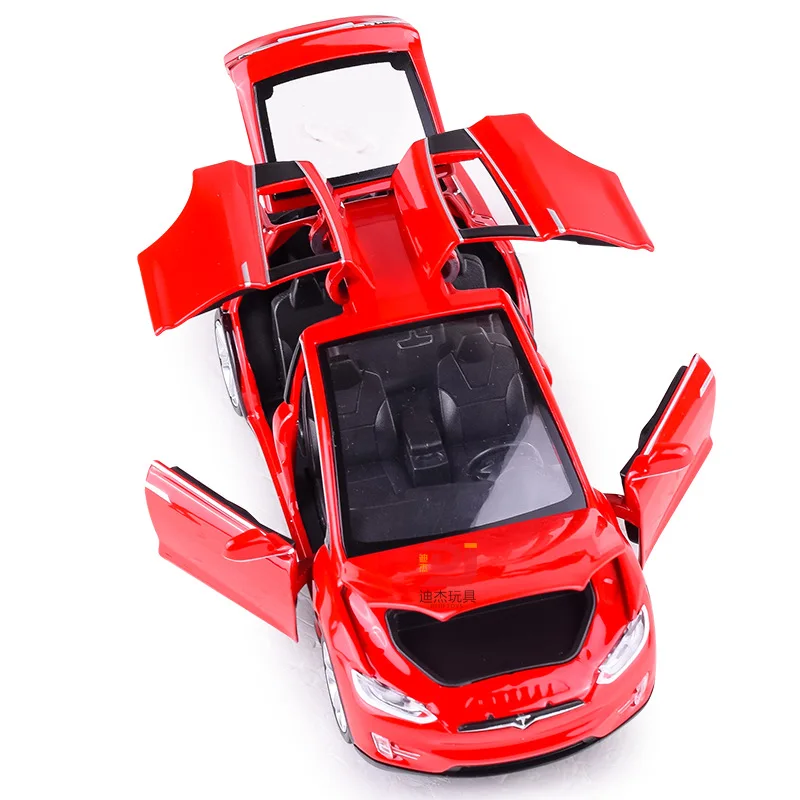 Модель автомобиля из сплава, литая под давлением игрушечная машина, автомобиль с откидной спинкой, мигающий музыкальный подарок для детской гоночной машины
