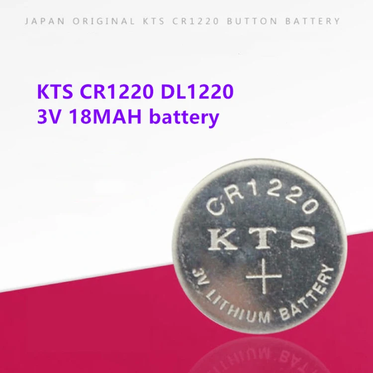 Япония оригинал 30 шт KTS CR1220 DL1220 3V 18mah литиевые батареи кнопки | Электроника