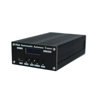 

ATU-100 0.91inch OLED 1.8-50MHz ATU100 mini Automatic Antenna Tuner by N7DDC 7x7 with case battery E3-012