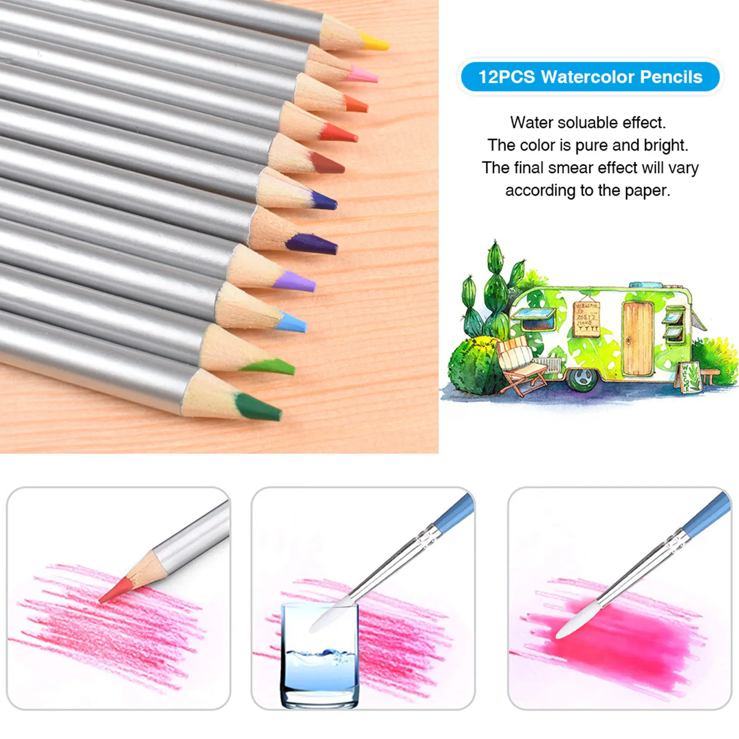 72pcs Drawing Painting Sketch Kit Set with Pencils Erasers Sharpener Carrying Case for Artist Beginner Student Sketching