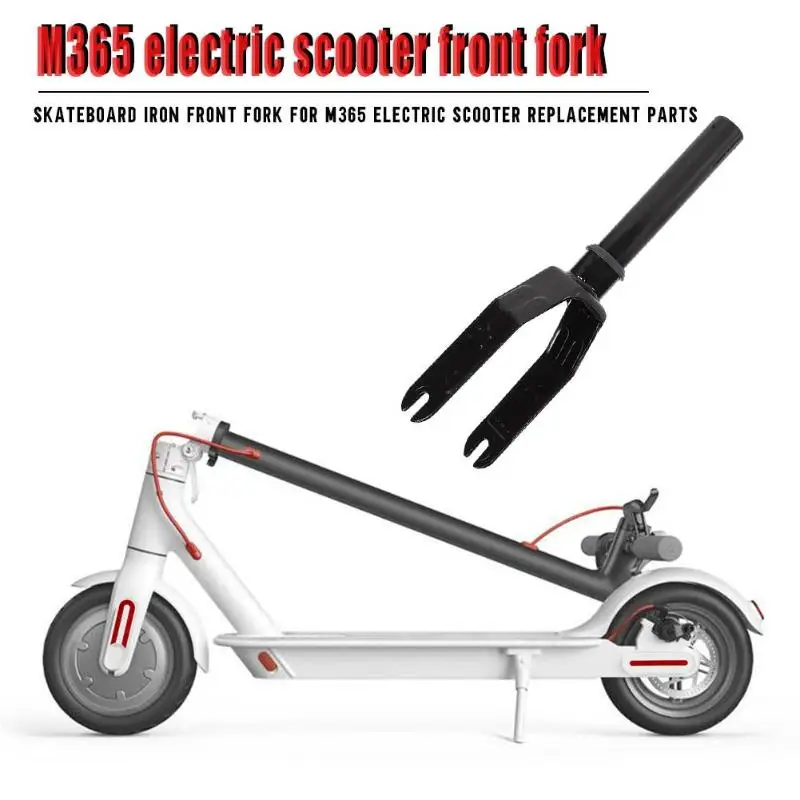 M365 Electric Scooter Front Fork Iron Front Wheel Bracket Forks Skateboard Accessories Replacement Parts Outdoor Bicycle Tools